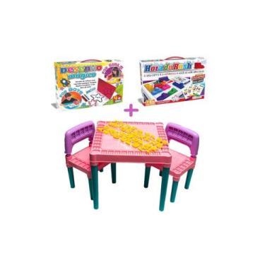Imagem de Mesa Tritec + Hora Rush e Desenho Magico P/ Criança 5 6 Anos - Tritec 