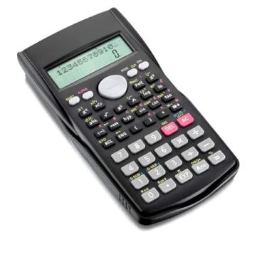 Imagem de Calculadora Científica Premium 240 Funções – Display Duplo 10+2 Dígitos, Desligamento Automático, Cor Preta – Ideal para Engenharia, Física, Química e Faculdade - Premium