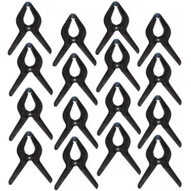 Imagem de 16 Grampos Multiuso Prendedor de Nylon 6 Pol Para Estúdio Fotográfico 