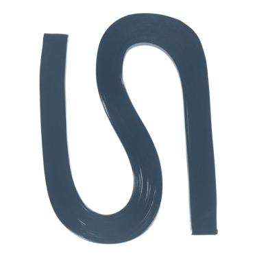 Imagem de 120 peças de tiras de papel quilling flores kit de quilling 3/8" (10 mm) papel origami para adultos arte iniciante, 21" (54 cm) azul escuro