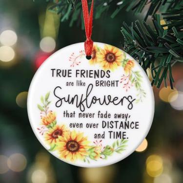 Imagem de Apanhador de sol de cristal para janelas – apanhadores de sol com prismas girassol redondo enfeite para pendurar no Natal, casamento, jardim, decoração de casa, presente