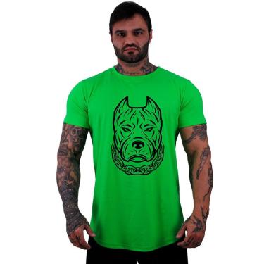 Imagem de Camiseta Longline MXD Pitbull Gangster Masculina-Masculino