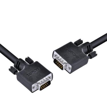 Imagem de Cabo De Vídeo Vga 15 Pinos Macho Para Vga 15 Pinos Macho 28awg Puro Cobre 2 Metros - Pvm15-2