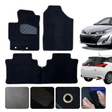 Imagem de Tapete Carpete Yaris Hatch Sedan 18 20 a 24 2025 XL XS XLS Premium Tra