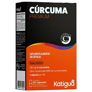 Imagem de KATIGUÁ Cúrcuma Dose Máxima 0 Açúcar 95% De Cúrcuma Sem Sabor Katiguá 30 Cápsulas Rígidas • 30 Doses Preto