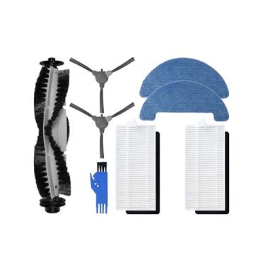 Imagem de Compatible Compatible With Venga VG RVC 3000 Robot Vacuum Cleaner Replacement Spare Parts Accessories Main Side Brush Hepa Filter Mop Pad(Set B)