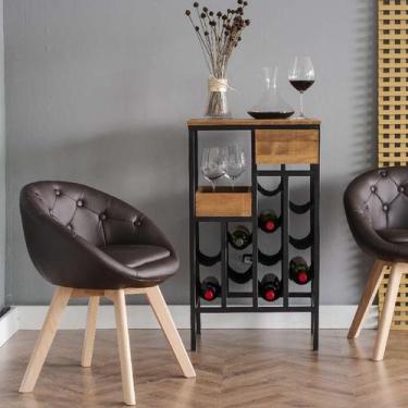 Imagem de Bar Bourbon Amêndoa Rustico e Preto - Keva