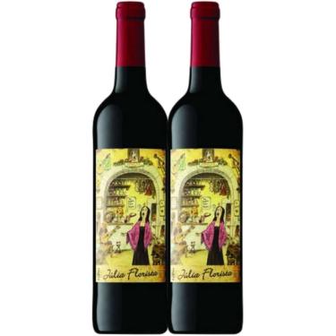 Imagem de Kit 2 Garrafas Vinho Tinto Julia Florista 750ml