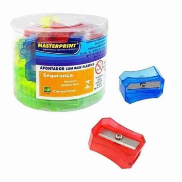 Imagem de APONTADOR TRANSPARENTE PET MP1202 PCT C/48 UN Masterprint