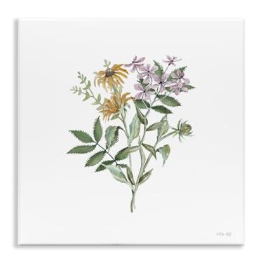 Imagem de Stupell Industries Blooming Botanical Mix Wall Plaque Art, design por Cindy Jacobs, 12 x 12