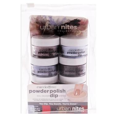 Imagem de Cuccio Urban Nites Collection Nail Cor Dip System Kit de pó para imersão