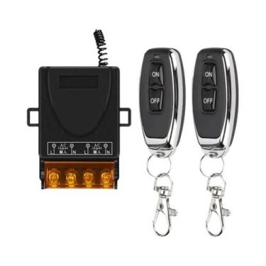 Imagem de Interruptor De Controle Remoto Sem Fio RF 433Mhz, Receptor De Relé De 