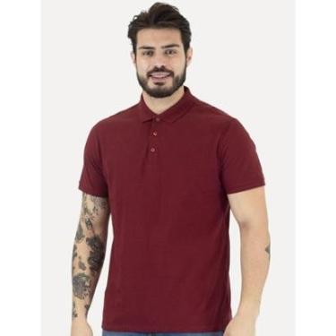 Imagem de Polo Dudalina Masculina Essentials Basica Vinho-Masculino