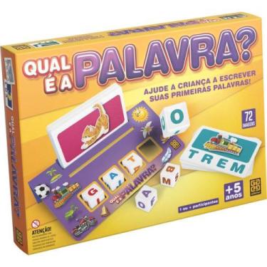 Imagem de Jogo de Tabuleiro Qual e a Palavra - GROW
