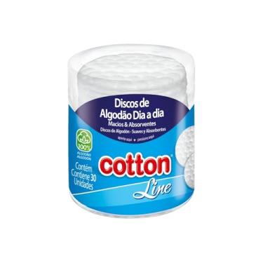 Imagem de Algodão Disco Pote 30 UNIDADES
