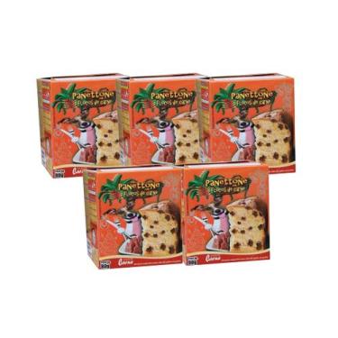 Imagem de Kit 5 Panettone De Carne Cães Aves Da Mata - 80g 