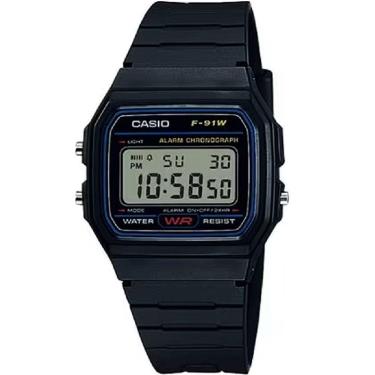 Imagem de Relógio Casio Unissex Digital F-91w-1dg