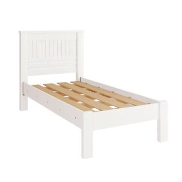 Imagem de Cama Solteiro Infantil Reforcada Monaco Camas Fenix Branco