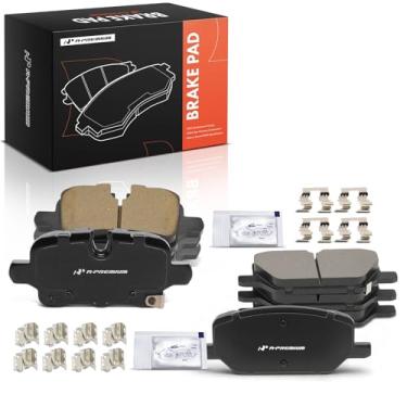 Imagem de A-Premium Pastilha de freio adequada para GMC Terrain 2021-2023, dianteiro e traseiro, um conjunto de 2