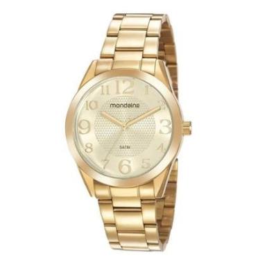 Imagem de Relogio Mondaine Masculino Dourado 99577LPMVDE1-Unissex