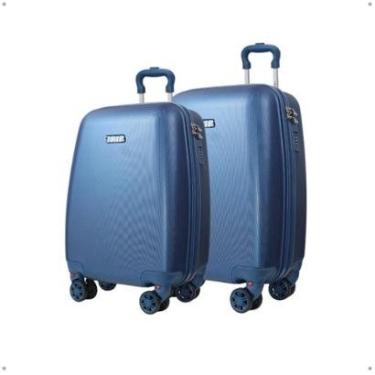 Imagem de Kit Malas Infantil Escola Bordo Roda 360° Acompanha Adesivos-Unissex