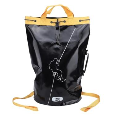 Imagem de SPYMINNPOO Mochila de Corda, Bolsa para Equipamento de Escalada Com Furos de Drenagem e Cabides Internos para Resgate Ao Ar Livre e Canionismo (30L)