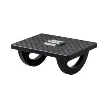 Imagem de Descanso Para Pés Ergonômico Com Rolos De Massagem, Apoio Para Pés Par