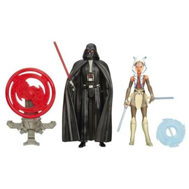 Imagem de Boneco star wars darth vader e ahsoka tano b3959 b3955 - HASBRO