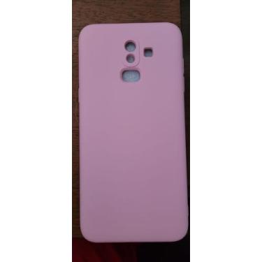 Imagem de Capa Capinha Case Samsung Galaxy J8 Protege Câmera Silicone Aveludada 