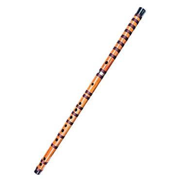 Imagem de Flauta De Bambu Amarga Simples E Elegante Iniciante Profissional Tocando Flauta Flauta Ajustável C/D/E/F/G Tone Flauta de Bambu Iniciantes (Color : E)