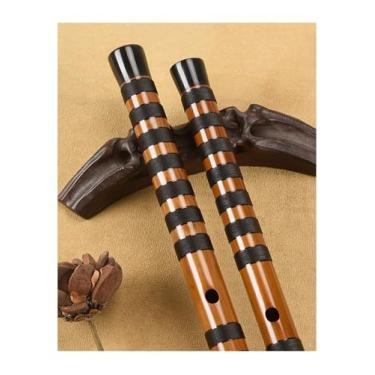 Imagem de Flauta de bambu profissional bom flauta profissional flauta transversal flauta instrumento flauta (tecla F)