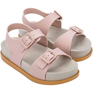 Imagem de Melissa Sandálias femininas com plataforma larga, Bege, 5