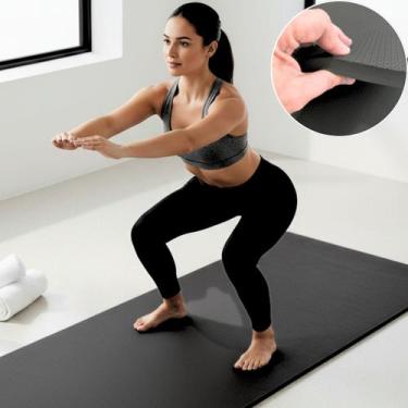 Imagem de Colchonete EVA 100x50 20mm Grosso Emborrachado Academia Pilates Ginast