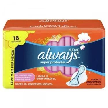 Imagem de Absorvente Always Basic, Suave com 16un