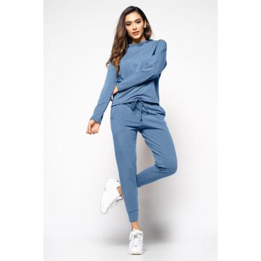 Imagem de Casaco Salvatore Fashion Comfy Capuz Moletinho Feminino-Feminino