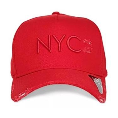 Imagem de Boné New York Aba Curva Anth Co Snapback Nyc Unissex Premium-Unissex