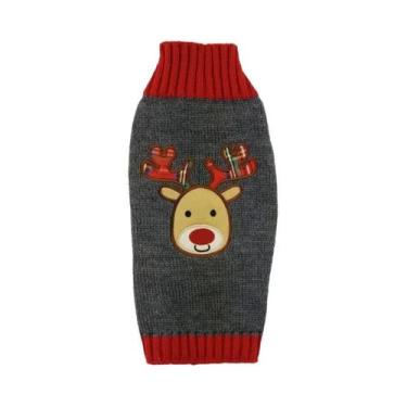 Imagem de Suéter Quente De Natal Para Cães E Gatos De Pequeno, Médio E Grande Po