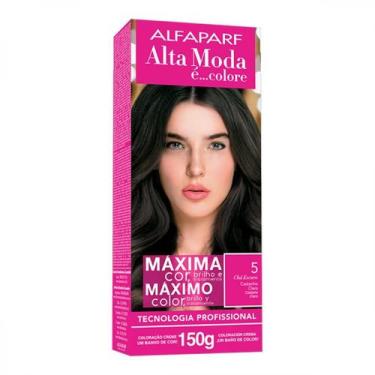 Imagem de Tintura Colore 5 Chá Escuro Castanho Claro Alfaparf Alta Moda - Altamo