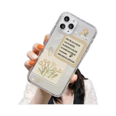 Imagem de Capa De Telefone Floral Em TPU Para Samsung S23 Ultra S22 S21 A54 A53 