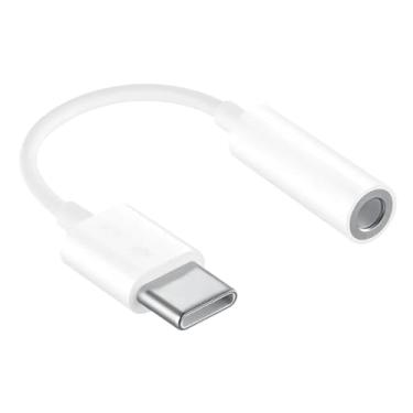 Imagem de Adaptador USB C para conector de fone de ouvido de 3,5 mm, cabo dongle de áudio tipo C para auxiliar compatível com iPhone 17 Pro Max/17 Pro, 16/15 Pro Max, 16/15 Pro, Samsung Galaxy S25-S21, Pixel