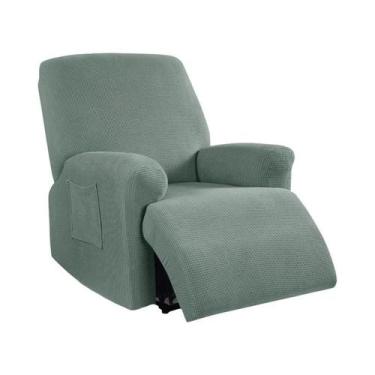 Imagem de Capa De Sofá Recliner Em Spandex Jacquard Durável, Protetor De Móveis 
