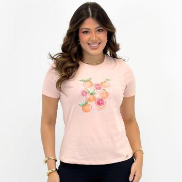 Imagem de Camiseta Beagle Manga Curta com Estampa Feminina-Feminino