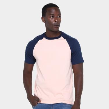 Imagem de Kit Camiseta Básicos Raglan  2 Peças Masculina-Masculino