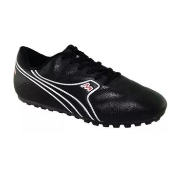 Imagem de Chuteira De Couro Society Costurada Solado Borracha Mathaus D Nitro-Unissex