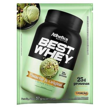 Imagem de Best Whey - 1 Sachê 37g Pistache - Atlhetica Nutrition-Masculino