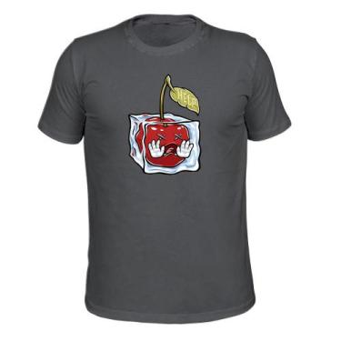 Imagem de Camiseta Plus Size Algodão Malha 30.1 Ice Cube, Grafite, G1