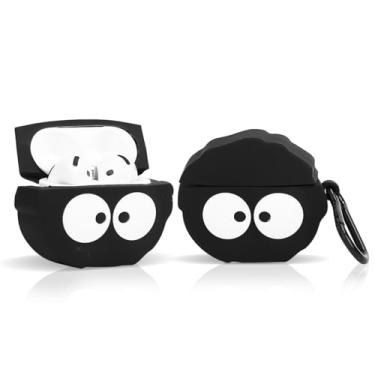 Imagem de Linda capa para AirPods 4ª geração, para AirPods 4 fones de ouvido sem fio, capa de silicone XMBYGY com carregamento de desenho animado à prova de choque, capa protetora para fones de ouvido com