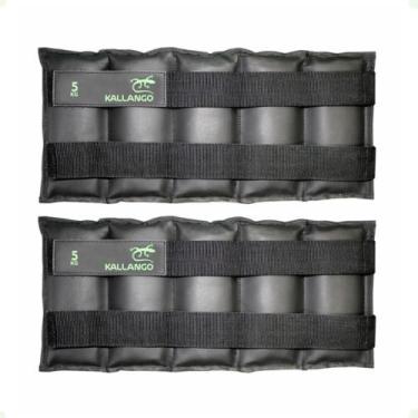 Imagem de Caneleira de Peso Kallango Emborrachada - 5 Kg - Kallango Fit