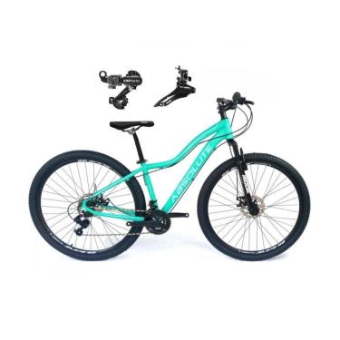 Imagem de Bicicleta Feminina Aro 29 Absolute Hera 24v Alumínio com Câmbio Shimano e Garfo com Sus...