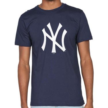 Imagem de Camiseta New Era Masculina MLB New York Yankees Azul Marinho-Masculino